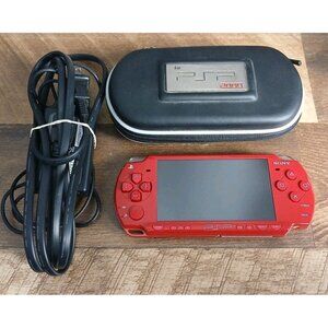 PSP 2001 God Of War Edition Playstation Portable Console - Tested/Working *Read*